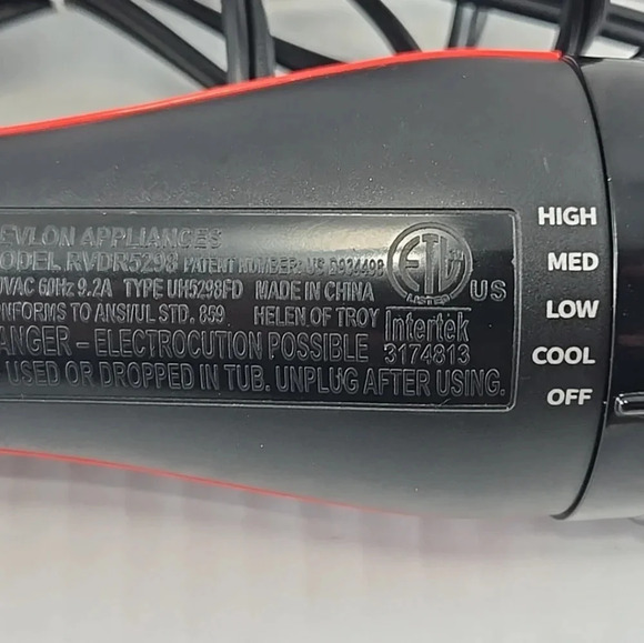 Revlon One Step Volumizer Plus Hair Dryer Styler Salon-Style Blowouts Black - Picture 6 of 9